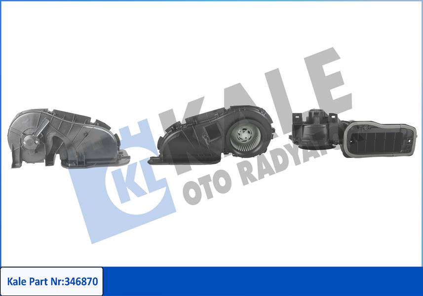KALE KALORİFER MOTORU CLIO II-SYMBOL I 7701205899 OEM: 7701205899 - KALE 346870 kodlu oto yedek parça görseli