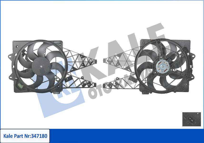 KALE FAN MOTORU DAVLUMBAZLI DOBLO 1.6D-2.0D 09 AC KLİMASIZ MEK 51833973-55213077 OEM: 51833973-55213077 - KALE 347180 kodlu oto yedek parça görseli