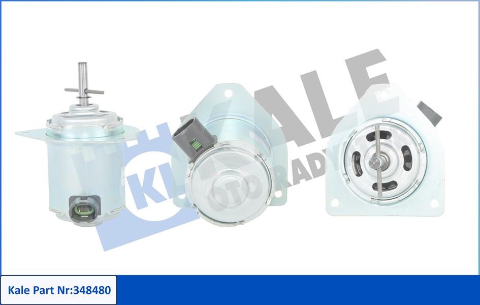 KALE FAN MOTORU TEK MOTOR R9-11-R19 SOKETLİ 7701041302 OEM: 7701041302 - KALE 348480 kodlu oto yedek parça görseli