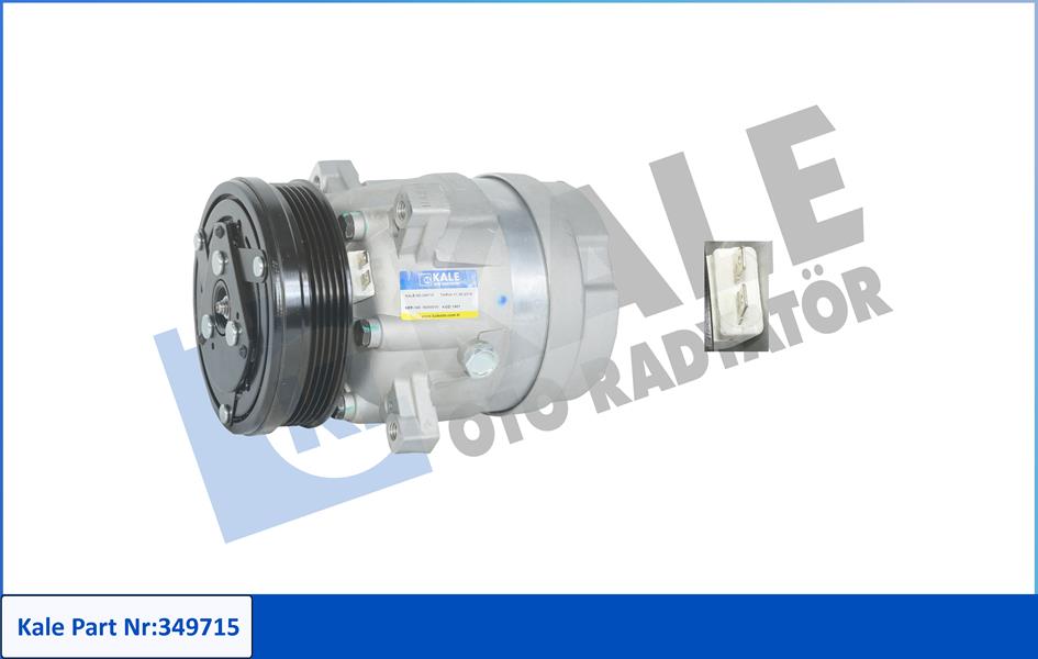 KALE KLİMA KOMPRESÖRÜ TEMPRA 91-96 7740312-71721687-60810355 OEM: 7740312-71721687-60810355 - KALE 349715 kodlu oto yedek parça görseli