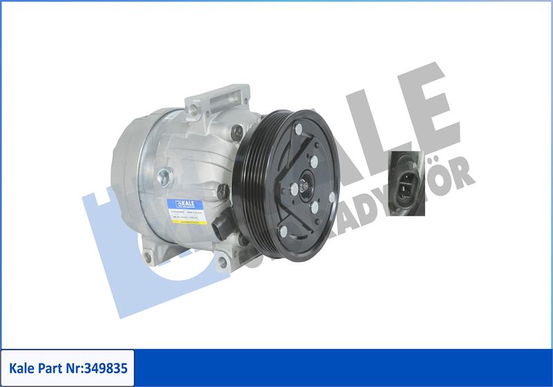 KALE KLİMA KOMPRESÖRÜ RENAULT MEGANE I 96 SCENIC 99 03 1.4 16V 7700103536-7701499859 OEM: 7700103536-7701499859 - KALE 349835 kodlu oto yedek parça görseli