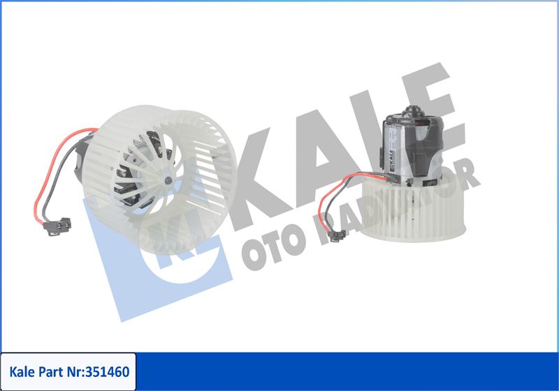 KALE KALORIFER MOTORU BMW F07 F10 F11 F18 F12 F13 64119242607 OEM: 64119242607 - KALE 351460 kodlu oto yedek parça görseli