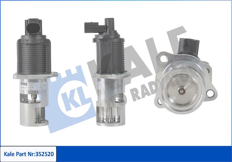 KALE EGR VALVE INTERSTAR PRIMASTAR-MOVANO-VIVARO-ESPACE III-IV-LAGUNA II-TRAFIC II-MASTER II 91124463-93160741-8200088888 OEM: 91124463-93160741-8200088888 - KALE 352520 kodlu oto yedek parça görseli