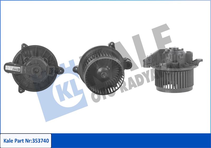 KALE KALKALORIFER MOTORU KOMPLE FORD B MAX 14 ECOSPORT KA 11 TRANSIT COURIER 14 ECOSPORT 17 1.5 -1.6 TDCI 1.0 ECOBOOST 811783-AV1119846AB OEM: 811783-AV1119846AB - KALE 353740 kodlu oto yedek parça görseli