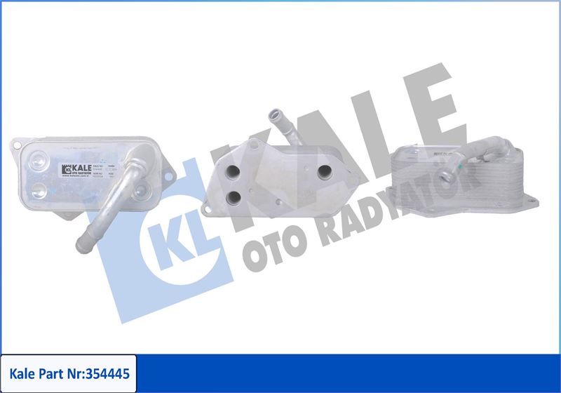 KALE MOTOR YAG SOGUTUCU BMW N20 N26 N51 N52 N53 N54 N55 E81 E87 E90 E60 F10 11427525333 OEM: 11427525333 - KALE 354445 kodlu oto yedek parça görseli