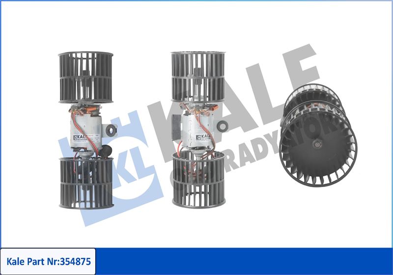 KALE KALORİFER MOTORU SKODA FELICIA 1.3 95 98 - VOLKSWAGEN CADDY II 1.6 96 00 12V 120W 2000 rpm 097916018D-6U0819021 OEM: 097916018D-6U0819021 - KALE 354875 kodlu oto yedek parça görseli