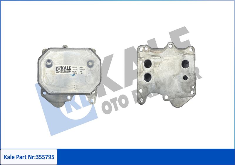 KALE YAĞ SOĞUTUCUSU PETEK JUMPER III-BOXER III-DUCATO III 2.2HDI 06 TRANSİT V347 11-14 CUSTOM 12 V362 14 2.2TDCI 155PS Ö.ÇEKER 1829179-1372321-BK2Q6B624CB OEM: 1829179-1372321-BK2Q6B624CB - KALE 355795 kodlu oto yedek parça görseli