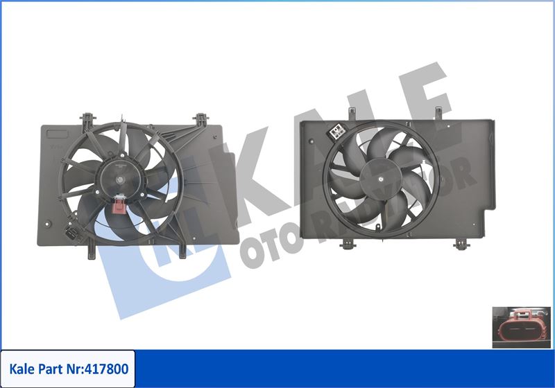KALE FAN MOTORU DAVLUNBAZLI KOMPLE AC FIESTA VI COURIER 14 1.4TDCI 1.5TDCI 1.6TDCI 08 B MAX 12 1.5TDCI 1.6TDCI 1525897-1541278-8V518C607CK OEM: 1525897-1541278-8V518C607CK - KALE 417800 kodlu oto yedek parça görseli
