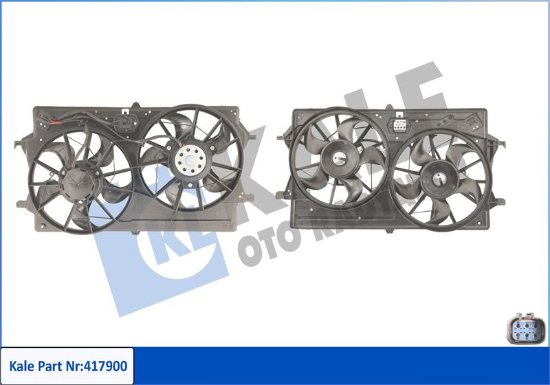 KALE FAN MOTORU KOMPLE AC CIFTLI 1.6 ZETEC 16V FOCUS BM 98 04 1075132-98AB8C607FM-98AB8C607GM OEM: 1075132-98AB8C607FM-98AB8C607GM - KALE 417900 kodlu oto yedek parça görseli