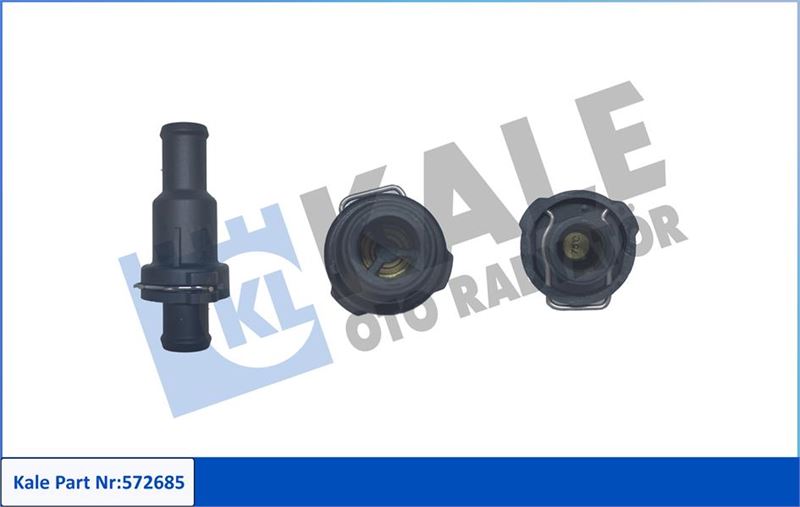 KALE TERMOSTAT FLANŞ 75 C AUDI A3-Q3-VW EOS-GOLF-JETTA-PASSAT-TIGUAN 1K0121113A OEM: 1K0121113A - KALE 572685 kodlu oto yedek parça görseli
