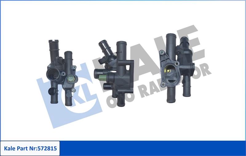 KALE KOMPLE TERMOSTAT-PLASTİK GÖVDELİ 105 C AUDI A3-SEAT CORDOBA-IBIZA II-SCODA OCTAVIA I-VW BORA I POLO-POLO III 06A121111-06A121513 OEM: 06A121111-06A121513 - KALE 572815 kodlu oto yedek parça görseli