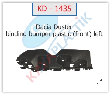 KAYA ÖN TAMPON BAĞLANTI AYAĞI SOL DACIA DUSTER 622230010R OEM: 622230010R - KAYA KD1435 kodlu oto yedek parça görseli