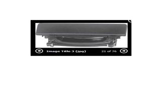 KAYA KAPI AÇMA KOLU EM DIŞ R9/R11 310 7704003919 OEM: 7704003919 - KAYA KR287 kodlu oto yedek parça görseli