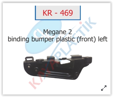 KAYA TAMPON BAĞLANTI AYAĞI ARKA SOL MGN 2 8200176036 OEM: 8200176036 - KAYA KR469 kodlu oto yedek parça görseli