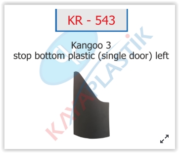 KAYA STOP ALT PLASTİĞİ SOL TEK KAPI KNG 3 8200642150 OEM: 8200642150 - KAYA KR543 kodlu oto yedek parça görseli