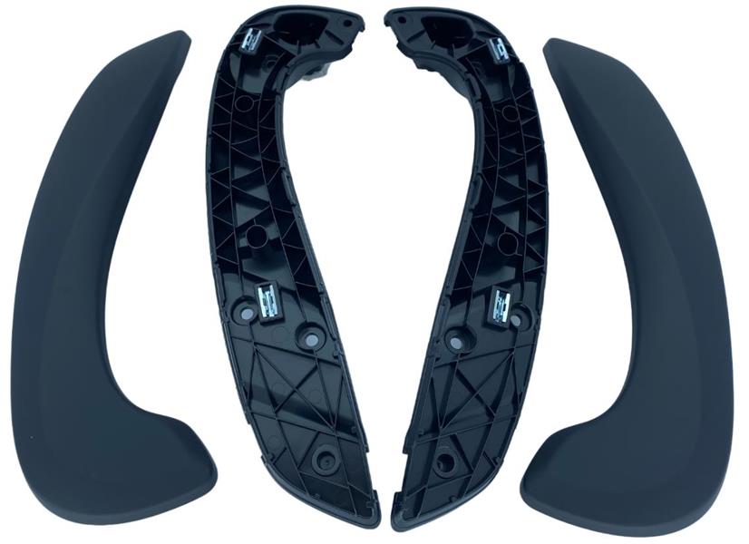 KAYA KAPI İÇ KOLÇAK KOMPLE TAKIM R-L SİYAH FLUENCE-MEGANE 3 809540001R-809600007R OEM: 809540001R-809600007R - KAYA KR588 kodlu oto yedek parça görseli