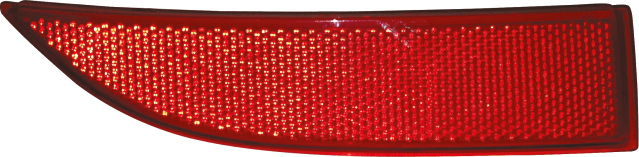 KAYA ARKA TAMPON REFLEKTÖRÜ SOL RENAULT SYMBOL 13 DACIA SANDERO II 12 LOGAN II 12 265659019R OEM: 265659019R - KAYA KR691 kodlu oto yedek parça görseli