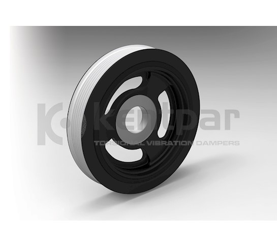 KENTPAR KRANK KASNAĞI P206-P207-P208-P308-P508-P3008-P5008-PARTNER-C2-C3-NEMO C4-C5-BERLINGO 1.4-1.6 HDI FORD FOCUS II-III - GALAXY - GRAND C-MAX - TOURNEO CONNECT - TRANSİT 1.6 TDCI OEM: 0515.T3-1369546-AV6Q6B319AA - KENTPAR 152K14201 kodlu oto yedek parça görseli