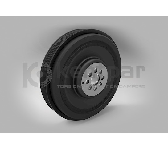 KENTPAR KRANK KASNAĞI VW TOUAREG-A4-A6-A8-Q7 2.7 TDI 3.0 TDI 6 OLUK OEM: 059105251AD-059105251S-059105251 - KENTPAR 152K17201 kodlu oto yedek parça görseli