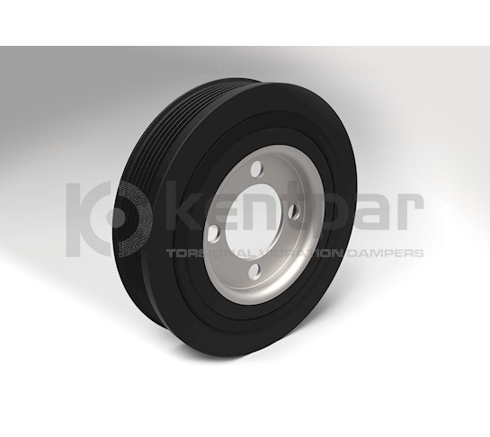 KENTPAR KRANK KASNAGI P406-P407-P607-P605-P807-C5-C5 II-C5 III-C6-C8-XM-XANTIA ES9J4-ES9J4S 0515.S2-9655725980 OEM: 0515.S2-9655725980 - KENTPAR 152K18001 kodlu oto yedek parça görseli
