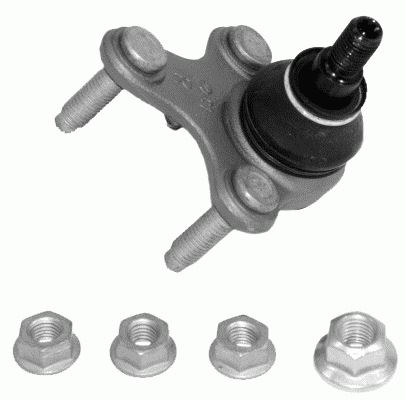 LEMFORDER ROTİL ALT SAĞ GOLF V 03- - CADDY III 04- - JETTA III 05-10 -TOLEDO III 04-09 1.4-1.6-1.8-1.9-2.0 OEM: 1K0407366B-1K0407366E-1K0407366C - LEMFORDER 2677302 kodlu oto yedek parça görseli