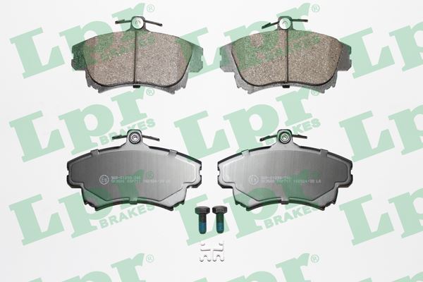 LPR ÖN BALATA CARISMA 1995-2006 COLT 1.5 2004-2012 VOLVO S40 1.6-1.8-1.9-2.0-2.0T 1995-2004 OEM: 30630612-30850976-30769199 - LPR 05P711 kodlu oto yedek parça görseli
