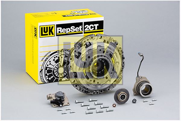 LUK DEBRİYAJ SETİ ÇİFT KAVRAMALI KOMPLE SET FIAT EGEA 16 500 X 14 GIULIETTA 10 18 MITO 09 18 RENEGADE 14 1.4 1.4 TB MultiAir 55230618-55242692-55253082-55248365 OEM: 55230618-55242692-55253082-55248365 - LUK 602000300 kodlu oto yedek parça görseli