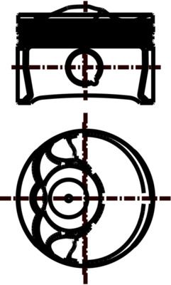MAHLE MOTOR PİSTON SEGMAN VW EOS 1.6FSI 06-08 GOLF V 1.6FSI 03-08 JETTA III 1.6FSI 05-10 03C107065AN-03C107065AM OEM: 03C107065AN-03C107065AM - MAHLE 0280100 kodlu oto yedek parça görseli