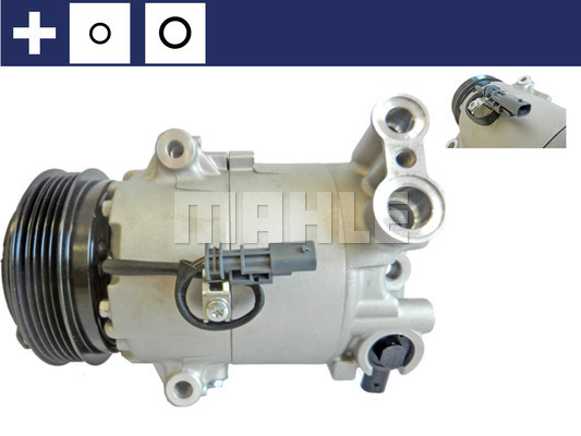 MAHLE KLİMA KOMPRESÖRÜ INSIGNIA A 11 17 ASTRA J 09 15 MERIVA B 10 17 ZAFIRA C 11 1.4 XER-NET-A-XEL-NEL OEM: 13414019-13346494-1618494-13335253 - MAHLE ACP179000S kodlu oto yedek parça görseli