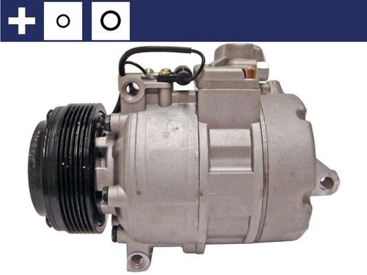 MAHLE KLIMA KOMPRESORU BMW N52 B25 B30 E92 06 10 N52 B25 B30 X3 E83 06 10 64526918749 OEM: 64526918749 - MAHLE ACP789000S kodlu oto yedek parça görseli