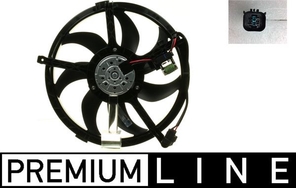MAHLE FAN KOMPLE 350 W 12 V MINI R56 R57 R58 R59 PREMIUM LINE 17422752632 OEM: 17422752632 - MAHLE CFF250000P kodlu oto yedek parça görseli