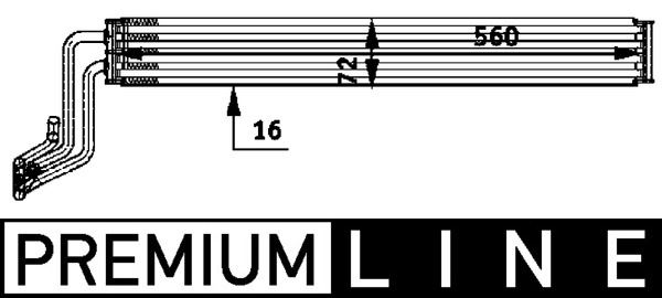 MAHLE YAĞ SOĞUTUCU AUDI Q7 4LB 3.0 TDI quattro-VW TOUAREG 7LA 7L6 7L7 3.0 TDI 7L6422885B-7L6422885E-7L6422885A OEM: 7L6422885B-7L6422885E-7L6422885A - MAHLE CLC48000P kodlu oto yedek parça görseli