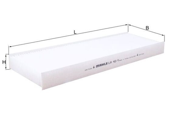 MAHLE POLEN FİLTRESİ OPEL ANTARA-CHEVROLET CAPTIVA 06 OEM: 96440878-96629614-4803918-4803883 - MAHLE LA421 kodlu oto yedek parça görseli