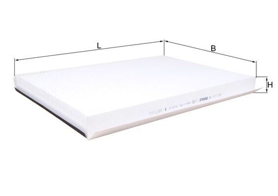 MAHLE POLEN FILTRESI MERCEDES W168 W414 A1688300818 OEM: A1688300818 - MAHLE LA81 kodlu oto yedek parça görseli