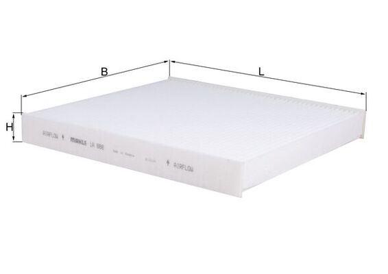 MAHLE POLEN FİLTRESİ GOLF VII 2014 SKODA OCTAVIA 1.4 TSI. 1.6 TDI. 2013 5Q0819644-5Q0819644A OEM: 5Q0819644-5Q0819644A - MAHLE LA888 kodlu oto yedek parça görseli