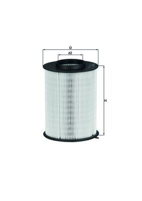 MAHLE HAVA FİLTRESİ FOCUS CMAX 1.6TDCI-1.8TDCI-2.0TDCI 07- -FOCUS II-III 1.6TDCI-1.8TDCI-2.0TDCI 04- AV619601AE-7M519601AC-30792881 OEM: AV619601AE-7M519601AC-30792881 - MAHLE LX1780.3 kodlu oto yedek parça görseli