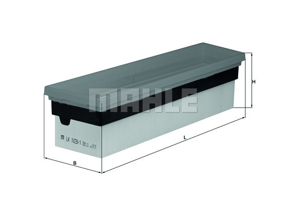 MAHLE HAVA FILTRESI SOL BMW S63 E70 E71 OEM: 13717589642 - MAHLE LX1823.1 kodlu oto yedek parça görseli