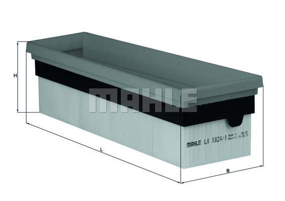 MAHLE HAVA FILTRESI SAG BMW S63 E70 E71 OEM: 13717589641 - MAHLE LX1824.1 kodlu oto yedek parça görseli