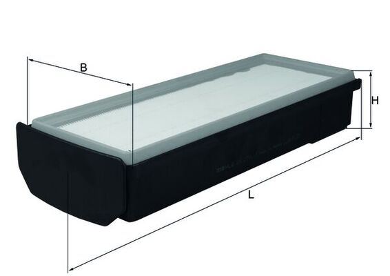 MAHLE HAVA FILTRESI BMW F10 F30 F32 F34 F36 F01 F25 F26 E70 E71 F15 F16 13718518111 OEM: 13718518111 - MAHLE LX2796.1 kodlu oto yedek parça görseli