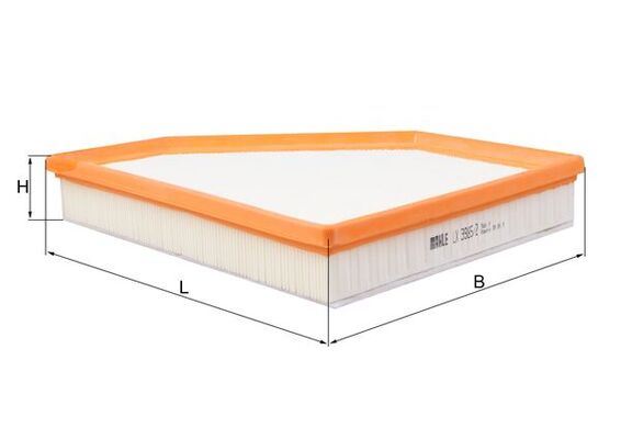 MAHLE HAVA FILTRESI BMW B47 G42 G20 G21 G28 G22 G23 G26 OEM: 13718580429 - MAHLE LX3985-2 kodlu oto yedek parça görseli