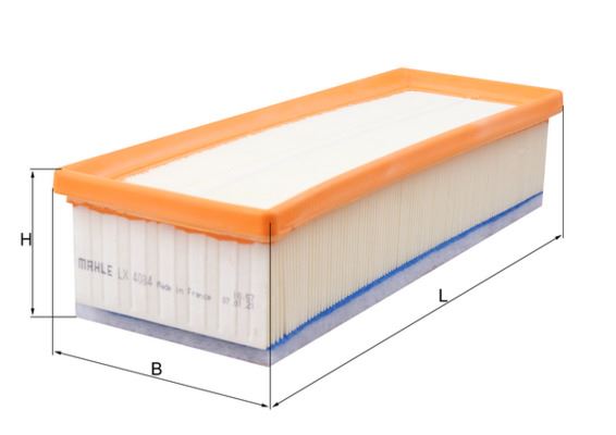 MAHLE HAVA FILTRESI BMW F10 F11 F15 F25 F26 F85 13718570043 OEM: 13718570043 - MAHLE LX4084 kodlu oto yedek parça görseli