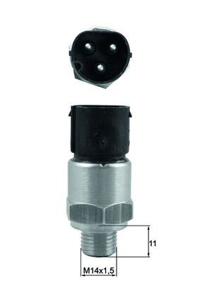 MAHLE HARARET MUSURU BMW E36 95 98 61318361787 OEM: 61318361787 - MAHLE TSW74 kodlu oto yedek parça görseli