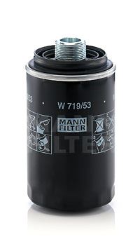 MANN YAĞ FİLTRESİ VW TRANSPORTER T5-MULTIVAN 2.0 TSI 11 06J115403L-06J115403R OEM: 06J115403L-06J115403R - MANN W719.53 kodlu oto yedek parça görseli