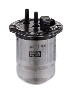 MANN YAKIT FILTRESI KOMPLE CLIO IV 12>CAPTUR I 12> DOKKER 12> DUSTER 10> SYMBOL III 13> MICRA V 16> CIT AN 19>21 1.5 DCİ MAZOT FİLTRE KUTUSU OEM: 164005420R-164000862R-1640000Q3A - MANN WK12008 kodlu oto yedek parça görseli