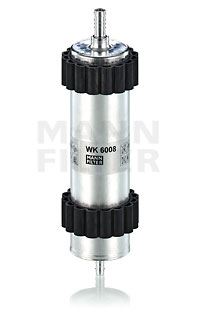 MANN YAKIT FİLTRESİ AUDI A7 4GA/GF 3.0 TDI 245HP 10/10- OEM: 4G0127400C - MANN WK6008 kodlu oto yedek parça görseli