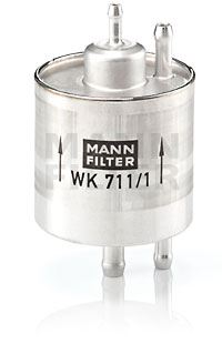 MANN YAKIT FILTRESI MERCEDES M166 W168 W414 A0024773801 OEM: A0024773801 - MANN WK711.1 kodlu oto yedek parça görseli