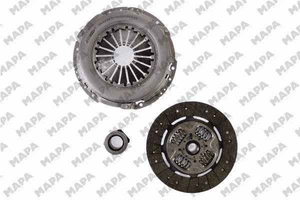 MAPA DEBRİYAJ SETİ FORD TRANSİT 2.4 TDCI 06 09 120PS VALEO 838372 6C167540AA-1432310-1526467 OEM: 6C167540AA-1432310-1526467 - MAPA 001255000 kodlu oto yedek parça görseli