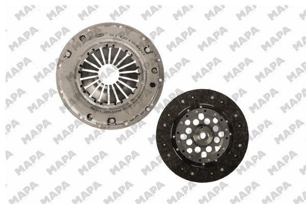 MAPA DEBRİYAJ SETİ BASKI DİSK CORSA C-D-COMBO-MERIVA 1.3 CDTI 93177813 55567979 Y13DT-Z13DT- A13DTC-Z13DTJ 93177813-55567979-93195579 OEM: 93177813-55567979-93195579 - MAPA 017215909 kodlu oto yedek parça görseli