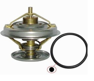 MARELLI TERMOSTAT 75 C MERCEDES M116 M117 W116 W126 R107 C107 A1162000015 OEM: A1162000015 - MARELLI 359001201640 kodlu oto yedek parça görseli