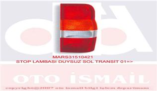 MARS- STOP LAMBASI SOL TRANSİT V184 01 06 DUYSUZ 4C16 13A603 AA T127150 OEM: 4C16 13A603 AA T127150 - MARS 510421 kodlu oto yedek parça görseli